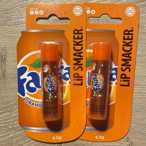 2pk Fanta Orange Lip Smacker Lip Balm